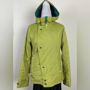 BURTON Green Ski Jacket Size M